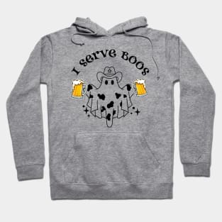 I serve Boos! Bartender spooky Tee Hoodie